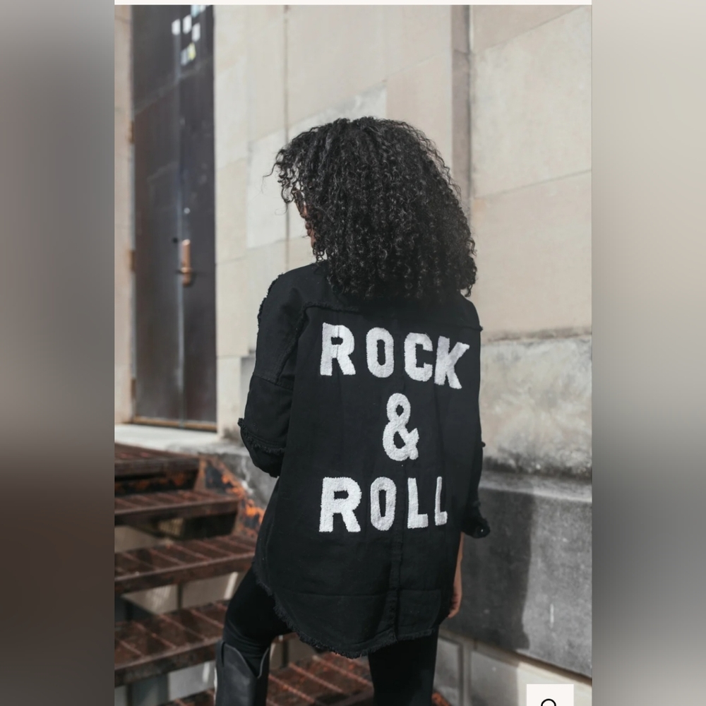 New with tags Rock and Roll shacket